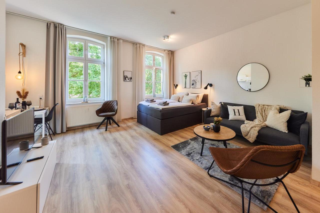 Studio3 Zentral Und Ruhig Mit Parkplatz, 5 Min Z Bali-T Und Gop, Boxspringbett Bad Oeynhausen Esterno foto